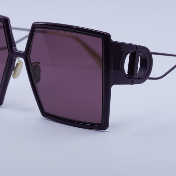 ?️ New Dior 30MONTAIGNE SU 60D0 Sunglasses - Bordeaux/Gold Frame main image 4